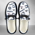 NCAA Connecticut Huskies Custom Name Hey Dude Shoes 01 M7