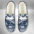 NCAA Connecticut Huskies Custom Name Hey Dude Shoes 03 M7