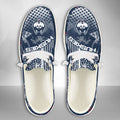 NCAA Connecticut Huskies Custom Name Hey Dude Shoes 03 M7