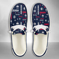 NCAA Connecticut Huskies Custom Name Hey Dude Shoes 04 M12