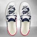 NCAA Connecticut Huskies Custom Name Hey Dude Shoes 09 M79