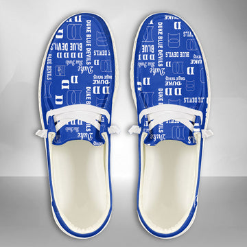 NCAA Duke Blue Devils Custom Name Hey Dude Shoes 06 M79