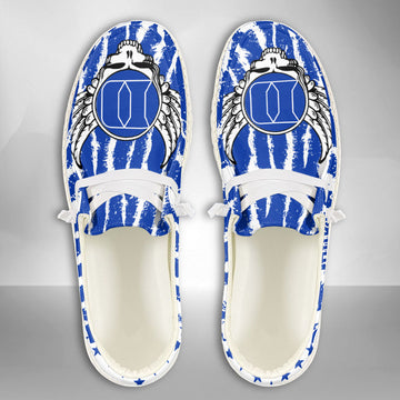 NCAA Duke Blue Devils Custom Name Hey Dude Shoes 08 M7