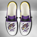 NCAA East Carolina Pirates Custom Name Hey Dude Shoes 09 M79