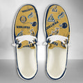 NCAA FIU GOLDEN PANTHERS Custom Name Hey Dude Shoes 02 M12