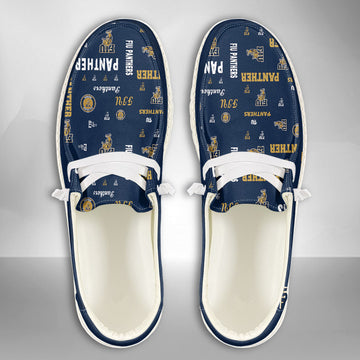 NCAA FIU GOLDEN PANTHERS Custom Name Hey Dude Shoes 04 M12