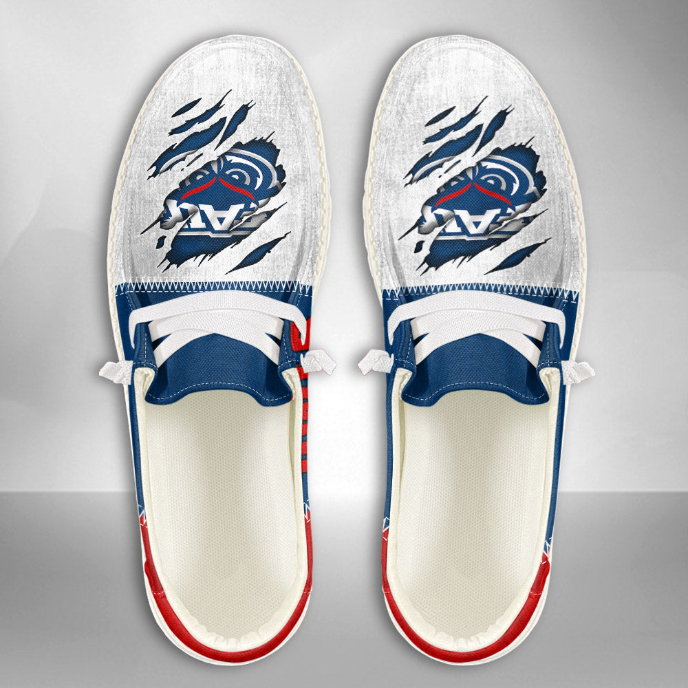 NCAA Florida Atlantic Owls Custom Name Hey Dude Shoes 09 M79