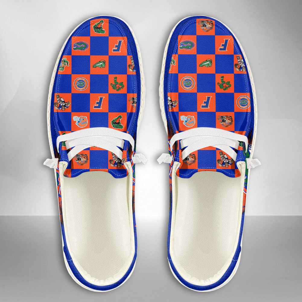 NCAA Florida Gators Custom Name Hey Dude Shoes 01 CH1