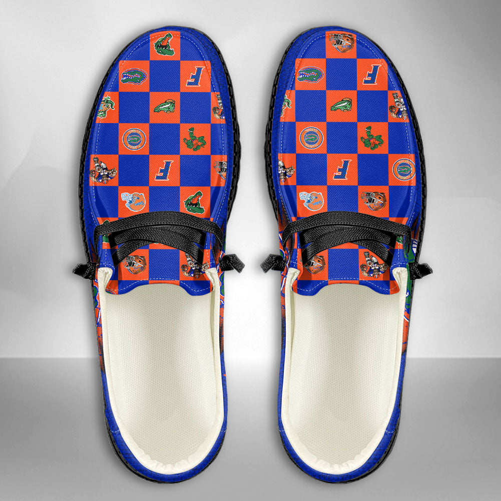 NCAA Florida Gators Custom Name Hey Dude Shoes 01 CH1