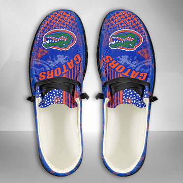 NCAA Florida Gators Custom Name Hey Dude Shoes 03 M7