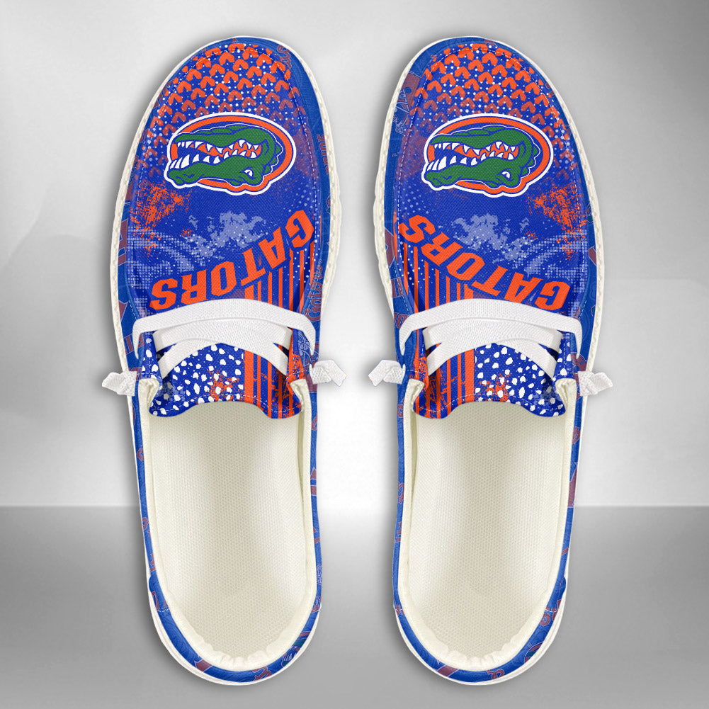 NCAA Florida Gators Custom Name Hey Dude Shoes 03 M7