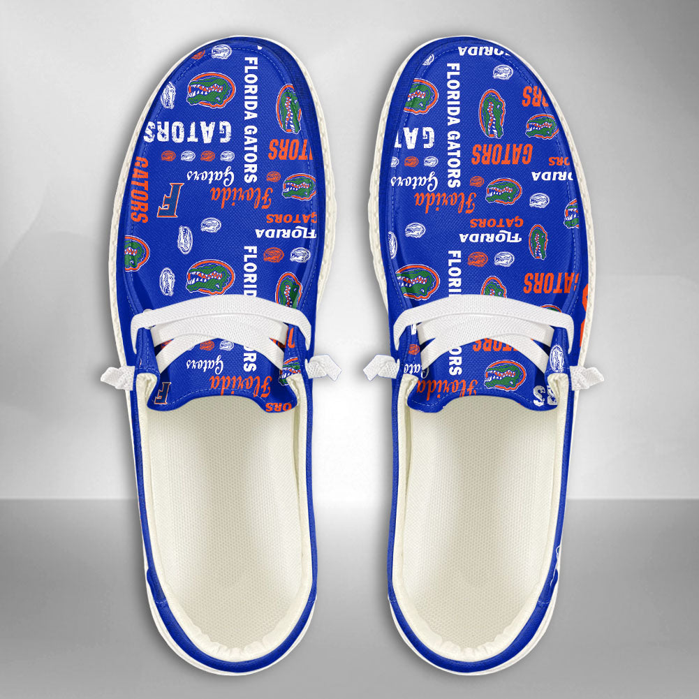 NCAA Florida Gators Custom Name Hey Dude Shoes 04 M7