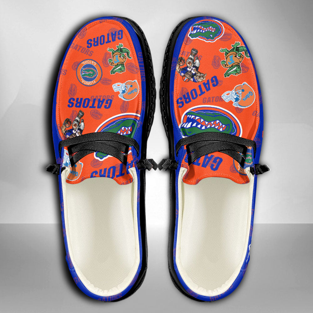 NCAA Florida Gators Custom Name Hey Dude Shoes 04