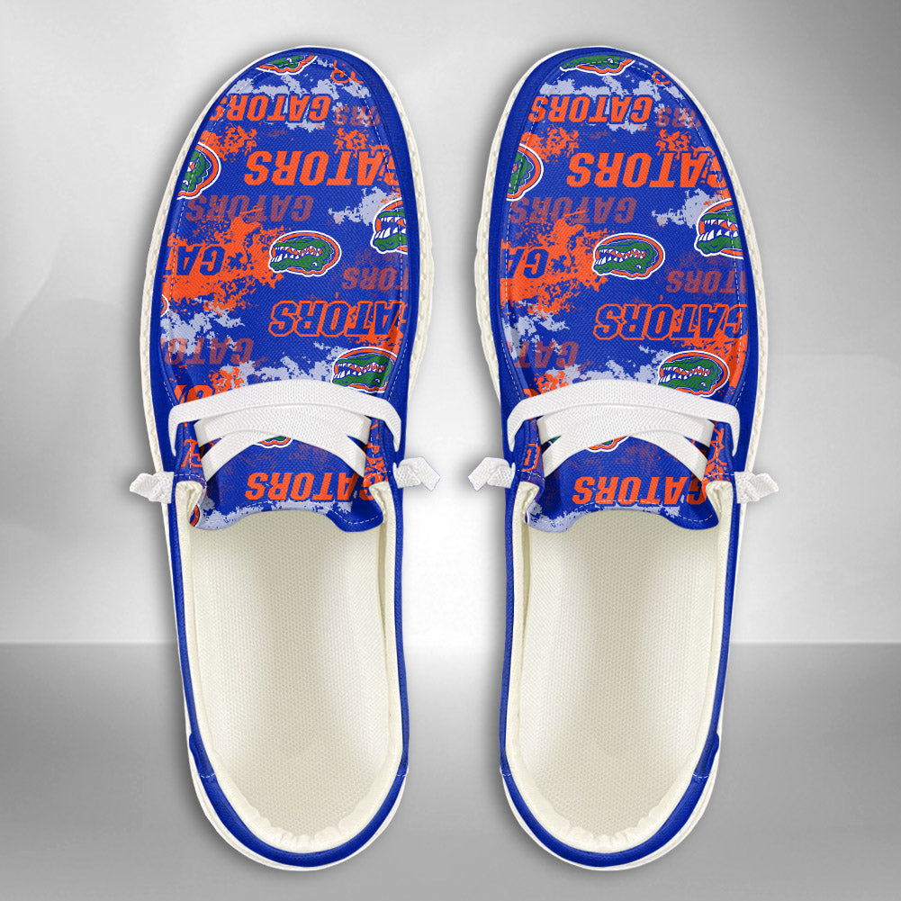 NCAA Florida Gators Custom Name Hey Dude Shoes 05 M79