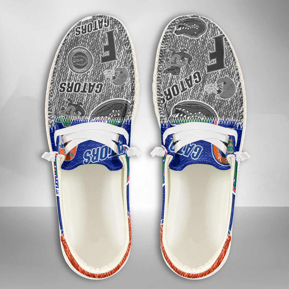 NCAA Florida Gators Custom Name Hey Dude Shoes 08 M79