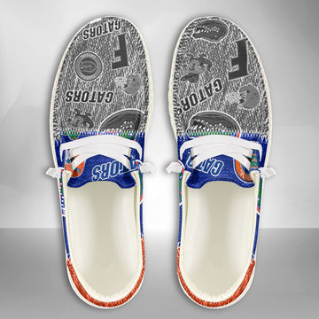 NCAA Florida Gators Custom Name Hey Dude Shoes 08 M79