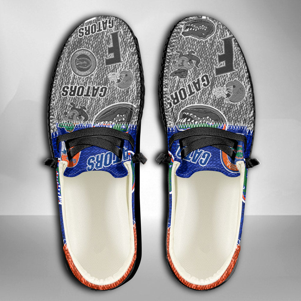 NCAA Florida Gators Custom Name Hey Dude Shoes 08 M79