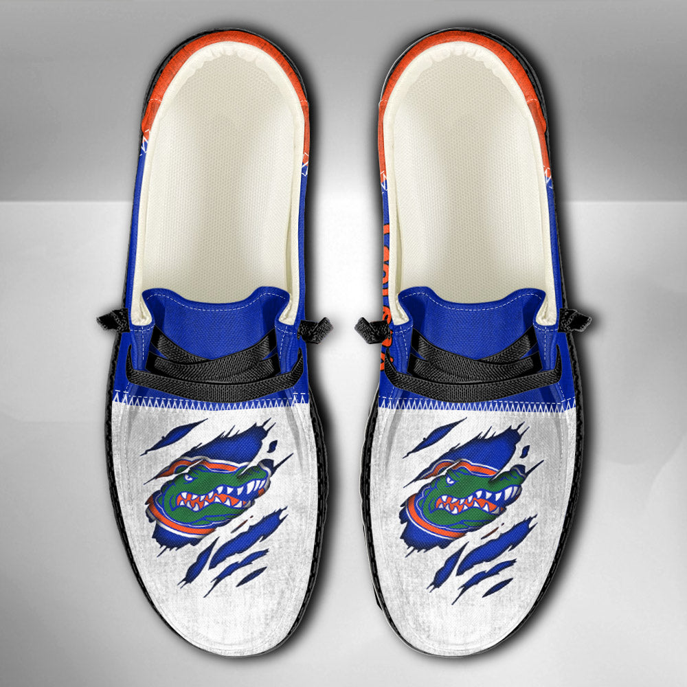 NCAA Florida Gators Custom Name Hey Dude Shoes 09 M79