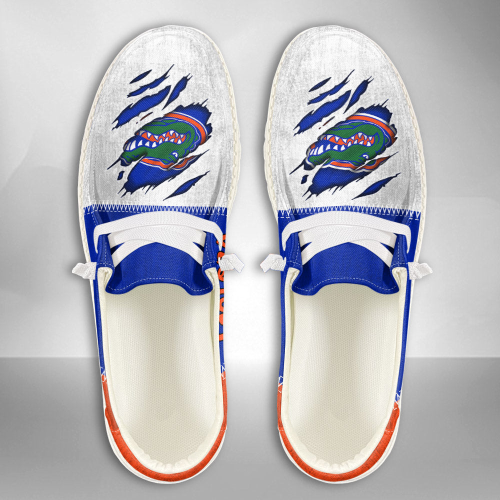NCAA Florida Gators Custom Name Hey Dude Shoes 09 M79
