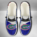 NCAA Florida Gators Custom Name Hey Dude Shoes 13 M79