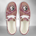 NCAA Florida State Seminoles Custom Name Hey Dude Shoes 03 M7