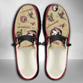 NCAA Florida State Seminoles Custom Name Hey Dude Shoes 04