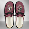 NCAA Florida State Seminoles Custom Name Hey Dude Shoes 10 M79