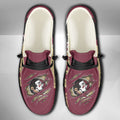 NCAA Florida State Seminoles Custom Name Hey Dude Shoes 11 M79