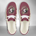 NCAA Florida State Seminoles Custom Name Hey Dude Shoes 11 M79