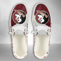 NCAA Florida State Seminoles Custom Name Hey Dude Shoes 13 M79