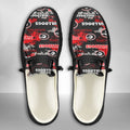 NCAA Georgia Bulldogs Custom Name Hey Dude Shoes 05 M79