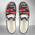 NCAA Georgia Bulldogs Custom Name Hey Dude Shoes 05 M79