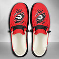 NCAA Georgia Bulldogs Custom Name Hey Dude Shoes 06