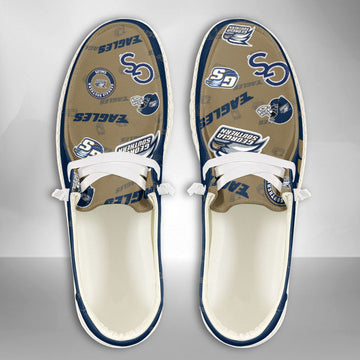 NCAA Georgia Southern Eagles Custom Name Hey Dude Shoes 04 M79