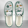 NCAA Hawaii Rainbow Warriors Custom Name Hey Dude Shoes 01 M7