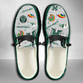 NCAA Hawaii Rainbow Warriors Custom Name Hey Dude Shoes 02 M12