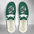 NCAA Hawaii Rainbow Warriors Custom Name Hey Dude Shoes 10 M79