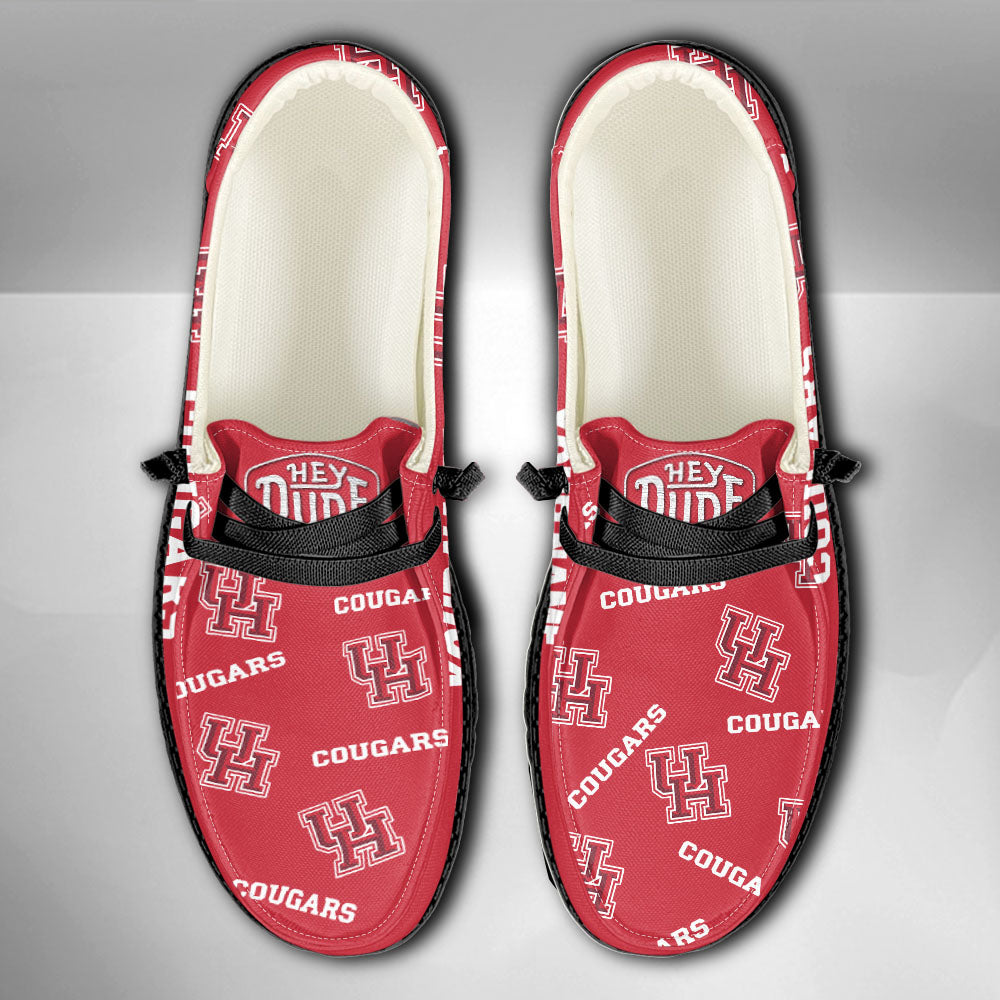 NCAA Houston Cougars - Custom Name Hey Dude Shoes X03