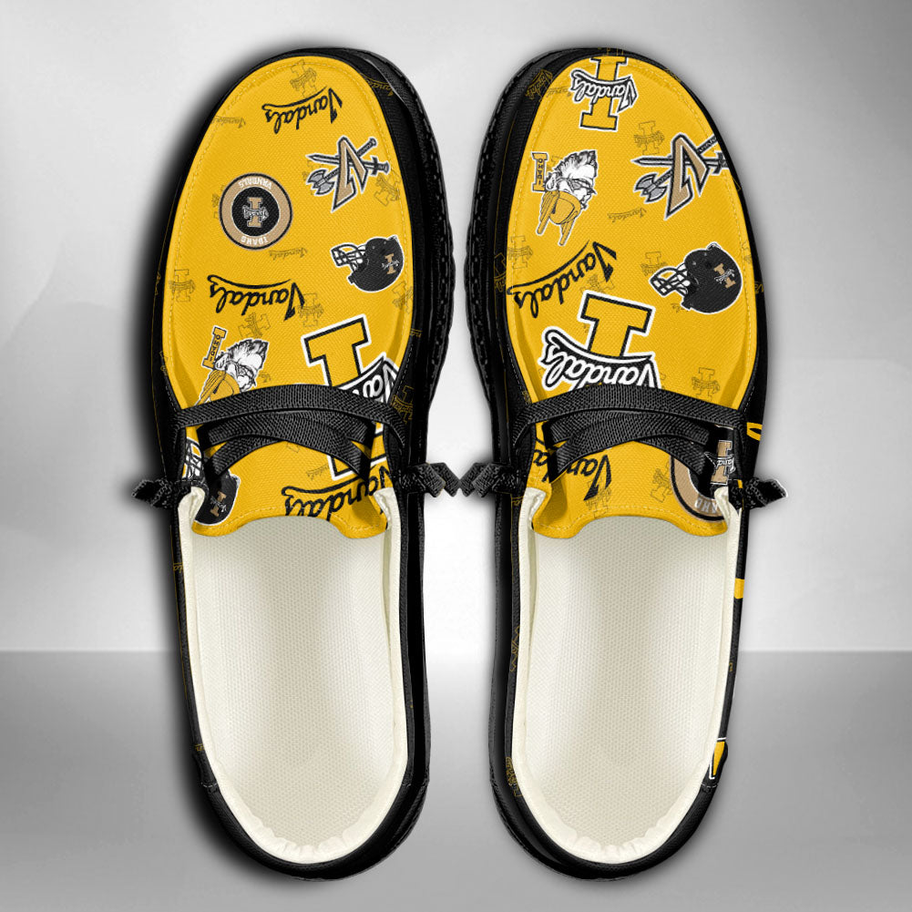 NCAA Idaho Vandals Custom Name Hey Dude Shoes 01 M7