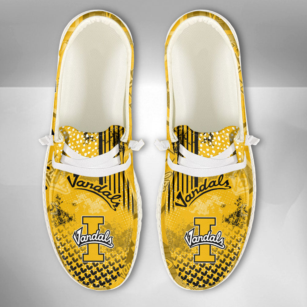 NCAA Idaho Vandals Custom Name Hey Dude Shoes 03 M7