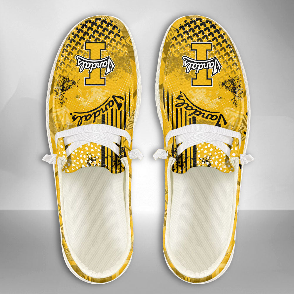NCAA Idaho Vandals Custom Name Hey Dude Shoes 03 M7