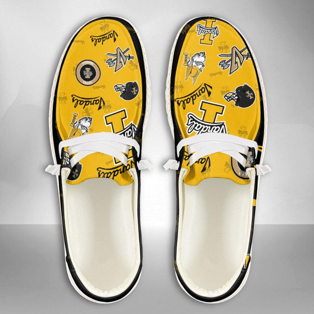 NCAA Idaho Vandals Custom Name Hey Dude Shoes 04 M79