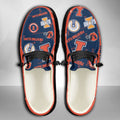 NCAA Illinois Fighting Illini Custom Name Hey Dude Shoes 01 M7