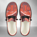 NCAA Illinois Fighting Illini Custom Name Hey Dude Shoes 03 M7