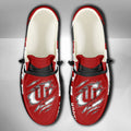 NCAA Indiana Hoosiers Custom Name Hey Dude Shoes 07 M7