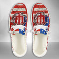 NCAA Indiana Hoosiers Custom Name Hey Dude Shoes 07 M79