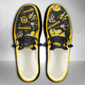 NCAA Iowa Hawkeyes Custom Name Hey Dude Shoes 01
