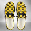 NCAA Iowa Hawkeyes Custom Name Hey Dude Shoes 01 CH1