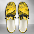 NCAA Iowa Hawkeyes Custom Name Hey Dude Shoes 03 M7