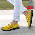 NCAA Iowa Hawkeyes Custom Name Hey Dude Shoes 03 M7